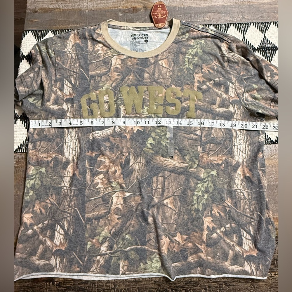 Buckle American Highway Go West Camo Graphic Tee - Picture 6 of 8